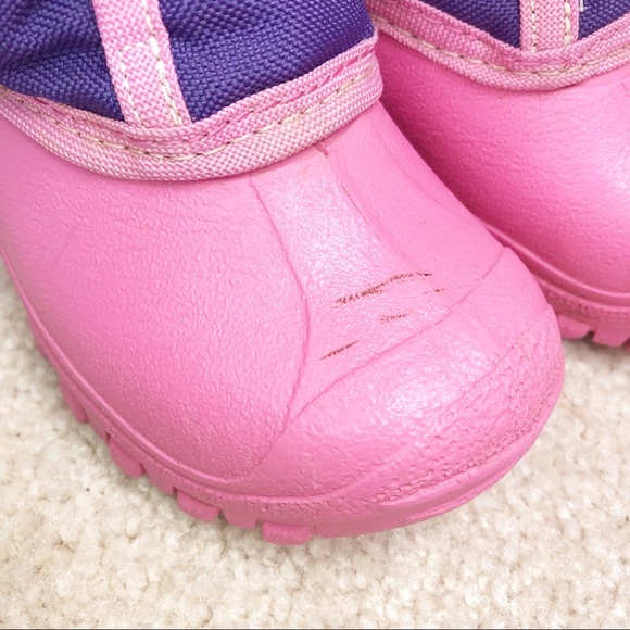 Gray Wolf Pink Toddler’s Winter Boots size 5 - Picture 7 of 10